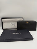 Prada Large Saffiano Leather Wallet