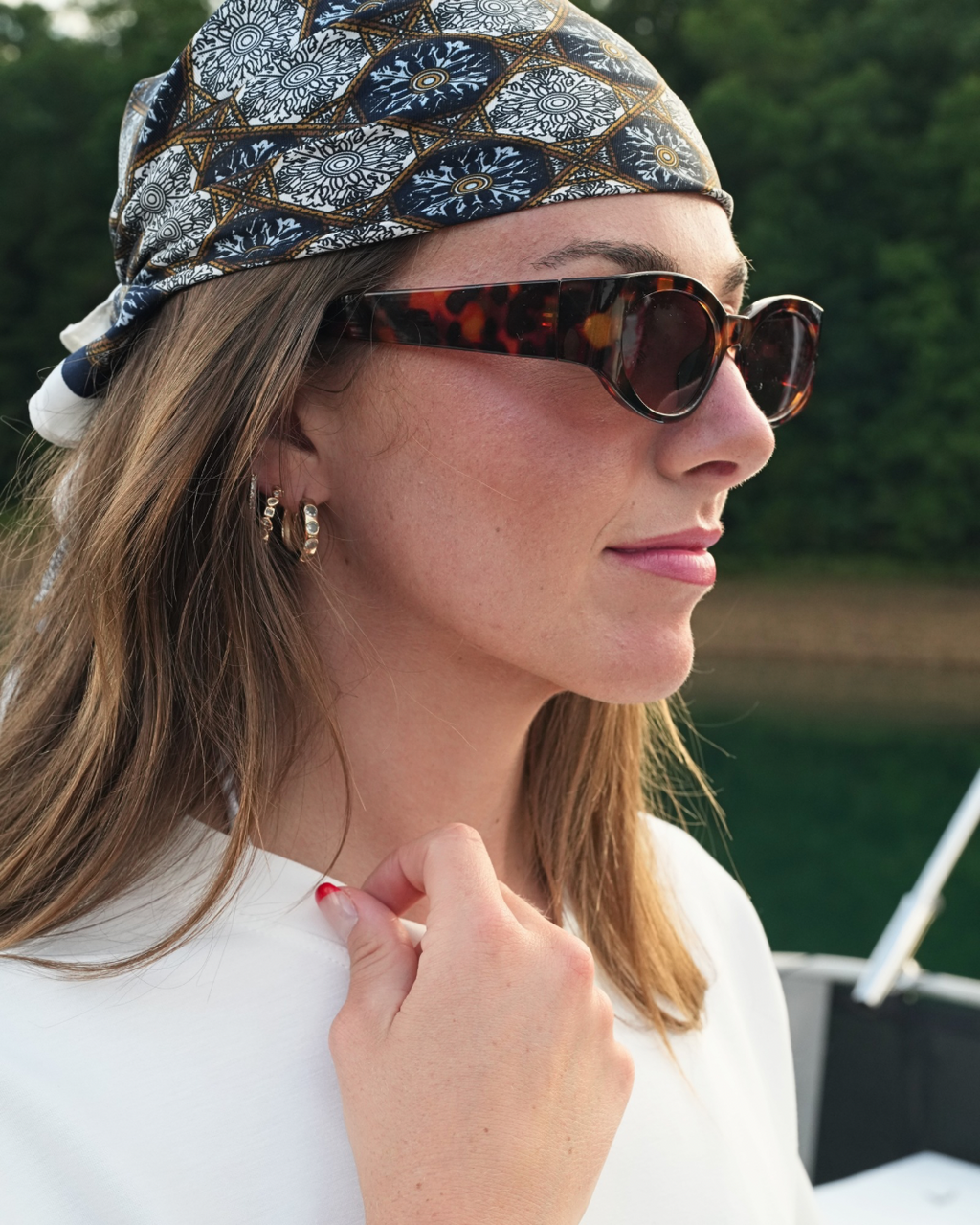 Harbor Silk Scarf