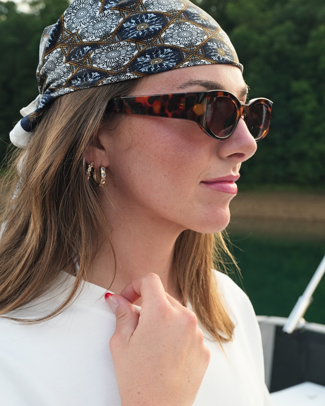 Harbor Silk Scarf
