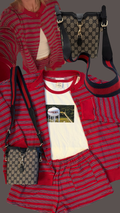 Little Red Sweat Set