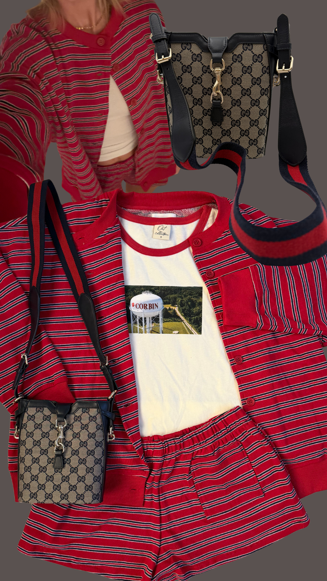 Little Red Sweat Set