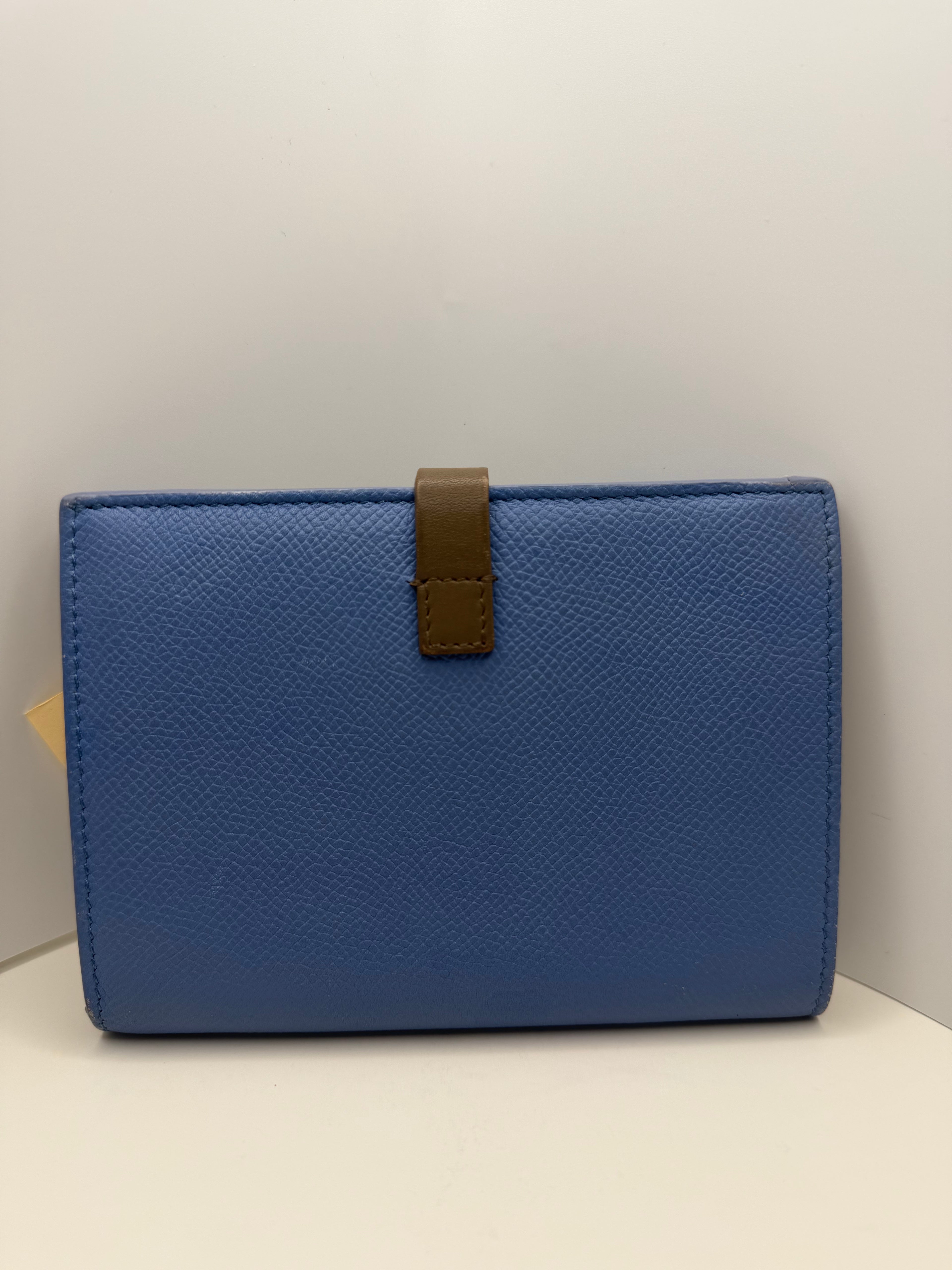 Celine Grained Calfskin medium Multifunction Strap Wallet